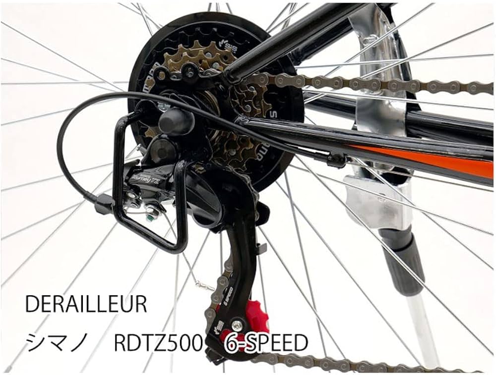 Amazon | 自転車 折りたたみ自転車 クロスバイク 700×28C 6段変速ギア ...